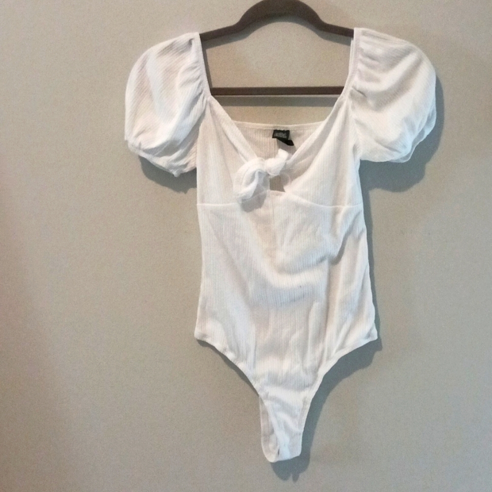 Wild Fable white bodysuit